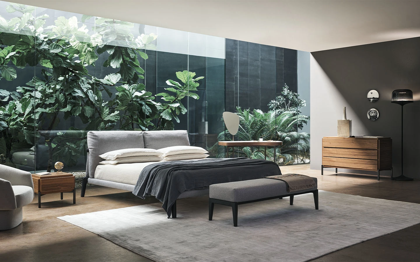 Спалня KRISS от италианския производител BONALDO