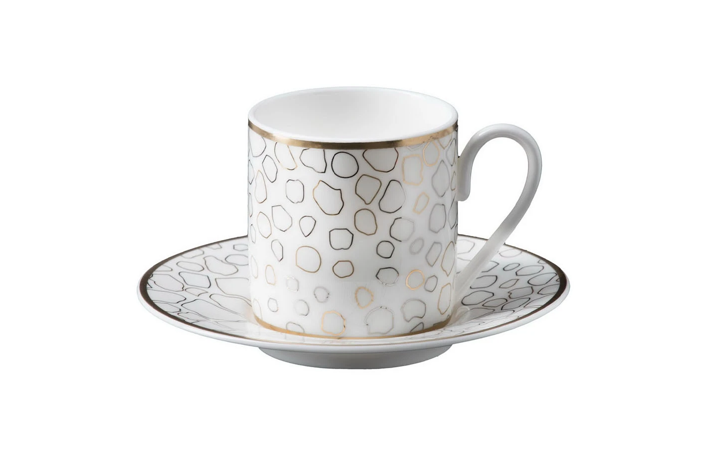 Чаша за кафе с чинийка Giraffa Roberto Cavalli Home Luxury Tableware - Stolbg.com