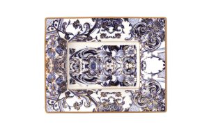 Vide Poche Grande Azulejos Roberto Cavalli Home Luxury Tableware - Stolbg.com
