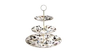 Поднос на три нива Gargen's Birds Roberto Cavalli Home Luxury Tableware - Stolbg.com