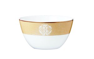 Малка купа за ориз Lizzard Gold Roberto Cavalli Home Luxury Tableware - Stolbg.com