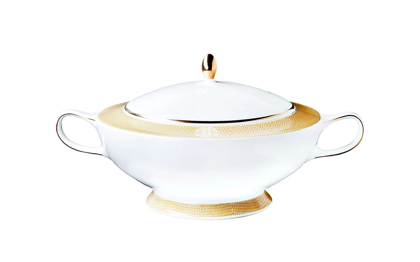 Супник Lizzard Gold Roberto Cavalli Home Luxury Tableware - Stolbg.com