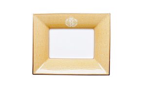 Vide Poche Grande Lizzard Gold Roberto Cavalli Home Luxury Tableware - Stolbg.com