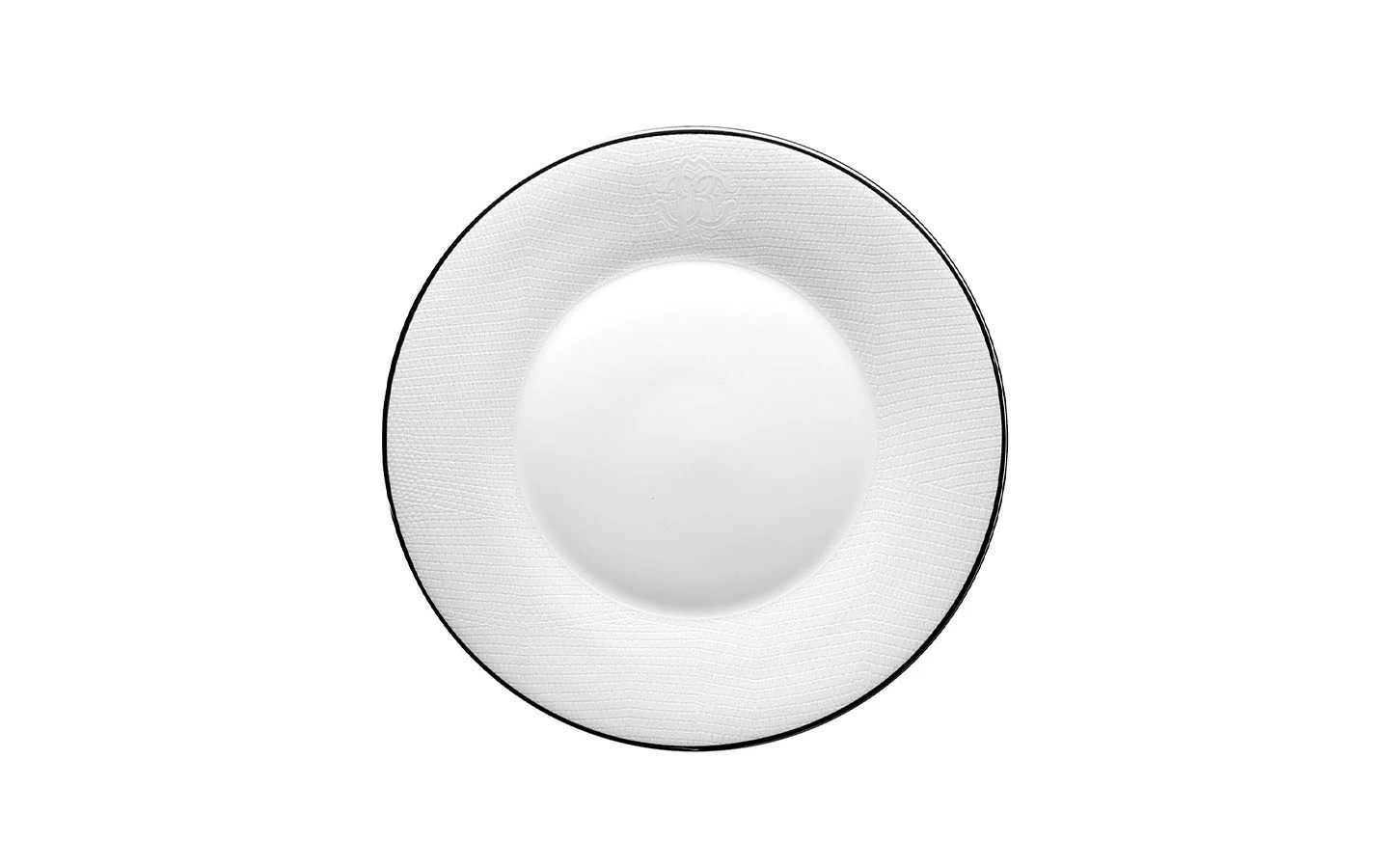 Дълбока чиния 22 см Lizzard Platin Roberto Cavalli Home Luxury Tableware - Stolbg.com