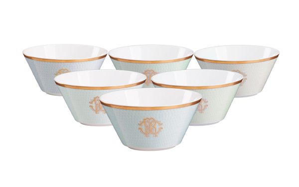 Малка купа за плодове Lizzard Sunrise Roberto Cavalli Home Luxury Tableware - Stolbg.com