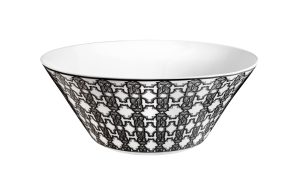 Купа за салата Monogram Black Roberto Cavalli Home Luxury Tableware - Stolbg.com
