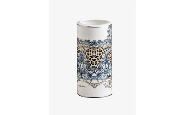 Ниска ваза Palazzo Pitti Platin Roberto Cavalli Home Luxury Tableware - Stolbg.com