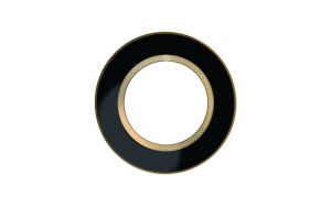 Чиния 21,5 см Python Black Roberto Cavalli Home Luxury Tableware - Stolbg.com