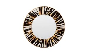 Чиния 27,5 см Ray of Gold Roberto Cavalli Home Luxury Tableware - Stolbg.com