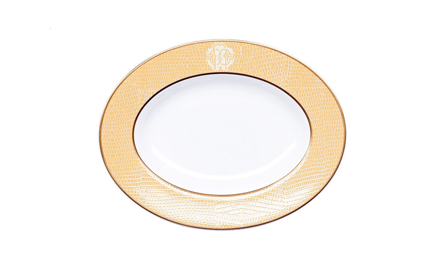 СЕРВИЗ LIZZARD GOLD, СЕТ ОТ 41 ЧАСТИ Roberto Cavalli Home Luxury Tableware - Stolbg.com