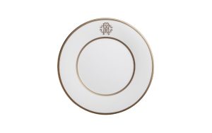 Чиния 27,5 см Silk Gold Roberto Cavalli Home Luxury Tableware - Stolbg.com