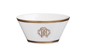 Малка купа за плодове Silk Gold Roberto Cavalli Home Luxury Tableware - Stolbg.com