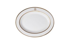 Плато Silk Gold Roberto Cavalli Home Luxury Tableware - Stolbg.com