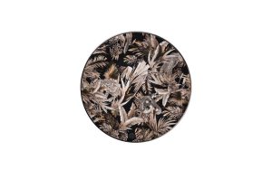 Подложна чиния 32 см Tropical Jungle Black - Limited Edition Roberto Cavalli Home Luxury Tableware - Stolbg.com