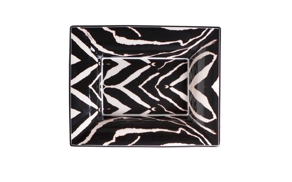 Vide Poche Grande Zebra Roberto Cavalli Home Luxury Tableware - Stolbg.com
