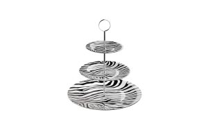 Поднос на три нива Zebrage Roberto Cavalli Home Luxury Tableware - Stolbg.com