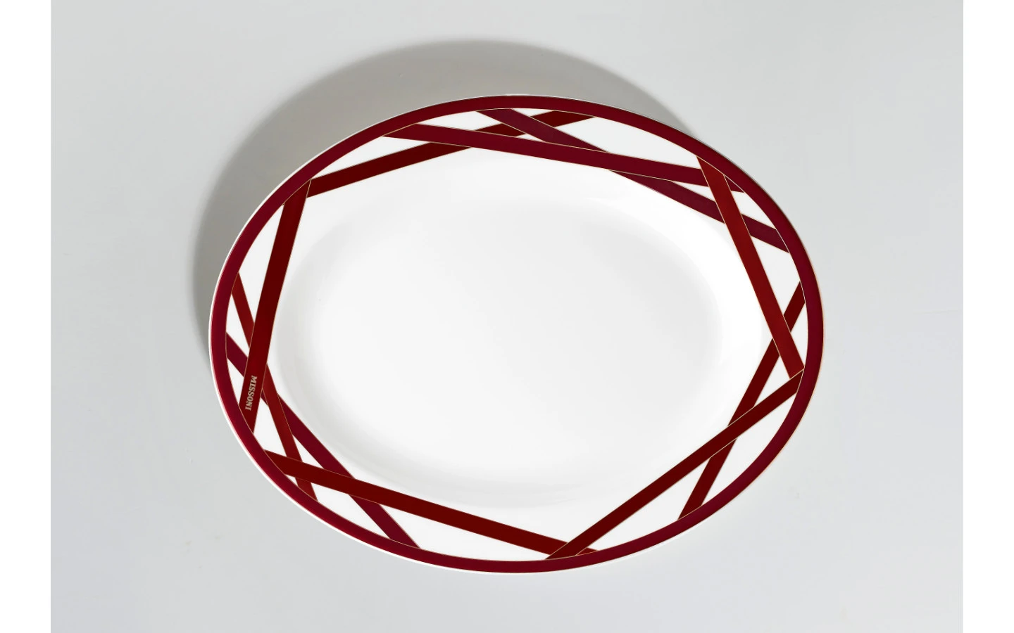 Голямо плато Nastri Bordeaux Missoni Home - 1 - Stolbg.com