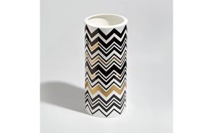 Висока ваза Zig Zag Gold Missoni Home - 1 - Stolbg.com