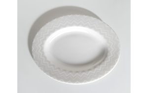 Малко плато Zig Zag White Missoni Home - 1 - Stolbg.com