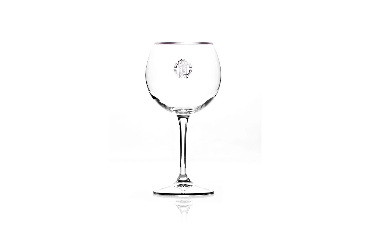 Сет от 2 чаши за червено вино Monogramma Platin Roberto Cavalli Home Luxury Tableware - Stolbg.com