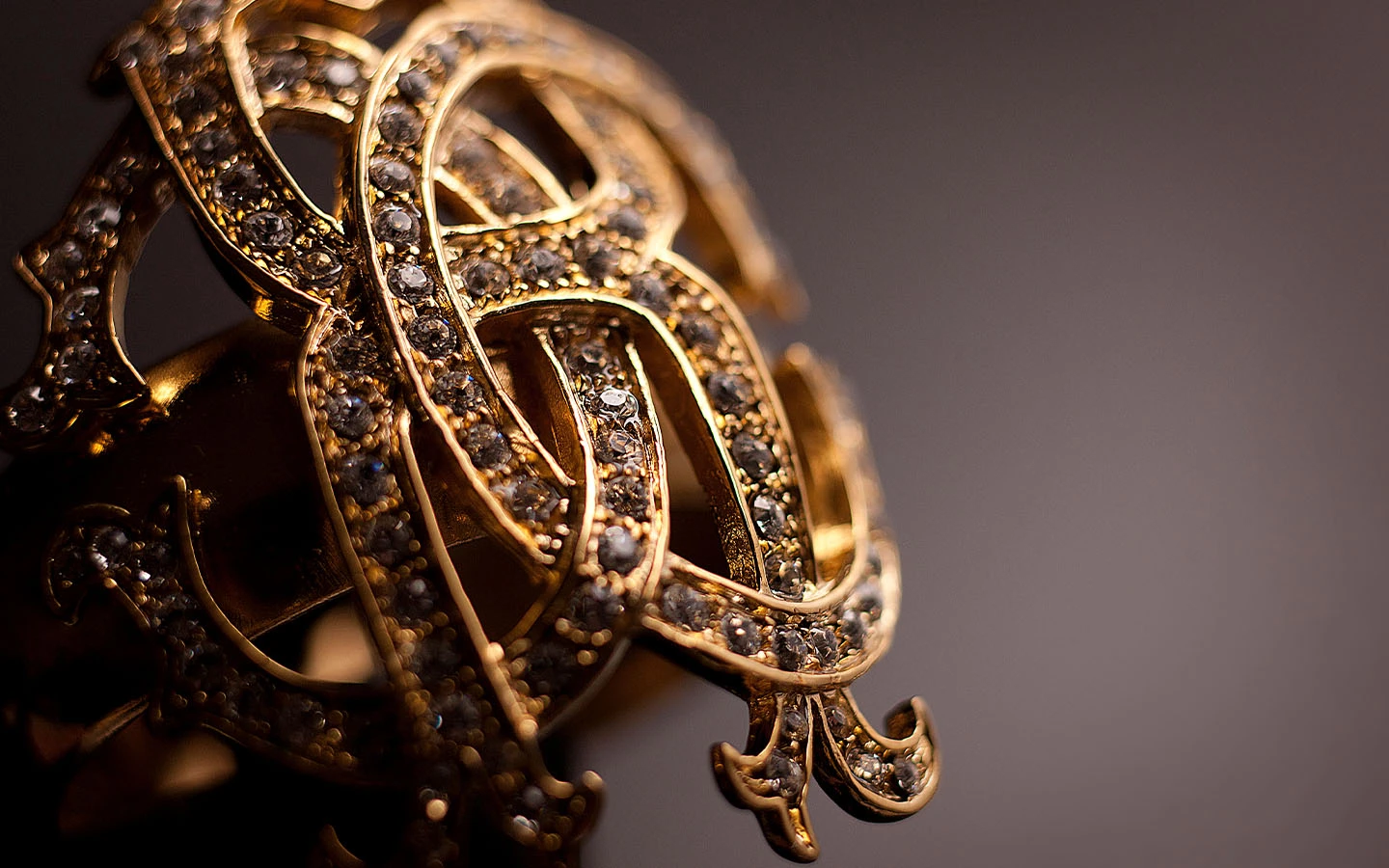 Пръстен за салфетки Swarovski Jewels детайли Roberto Cavalli Home Luxury Tableware - 2 - Stolbg.com