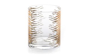 Сет от 2 чаши за уиски Zebra Gold Roberto Cavalli Home Luxury Tableware - Stolbg.com