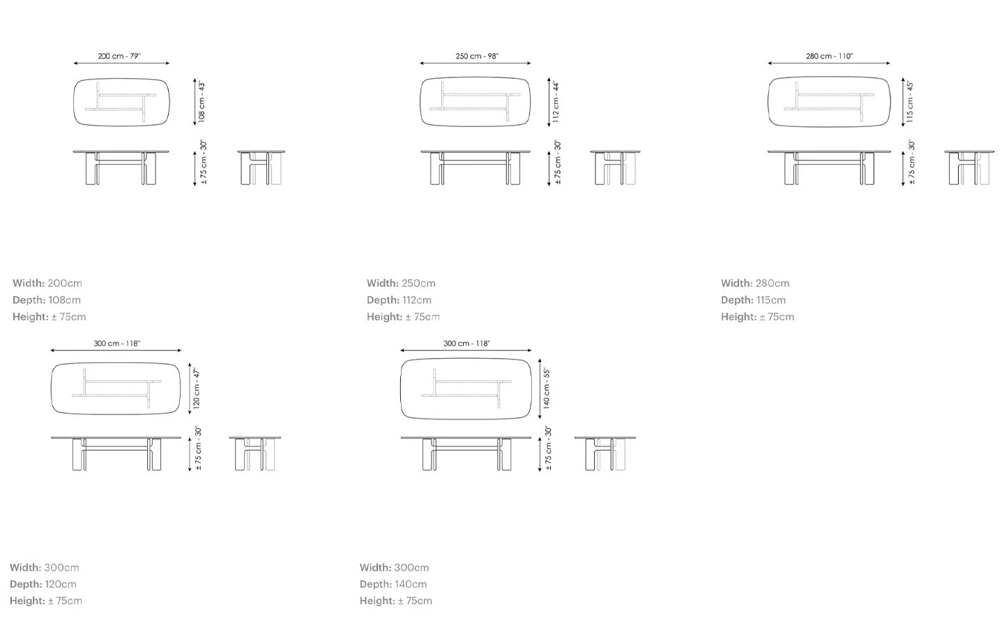Маса HIPPOS WOOD Bonaldo - 6 - Stolbg.com