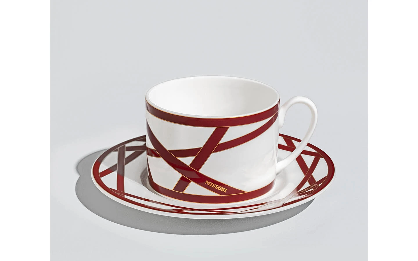 Детайли Сервиз за чай Nastri Bordeaux Missoni Home - 2 - Stolbg.com