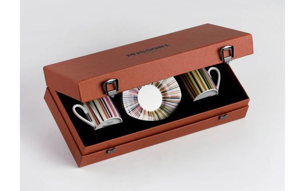 Подаръчен комплект за кафе Stripes Jenkins 156, Сет от 4 части Missoni Home - 1 - Stolbg.com