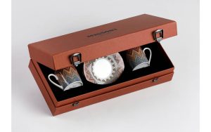 Подаръчен комплект за кафе Zig Zag Jarris 156, Сет от 4 части Missoni Home - 1 - Stolbg.com