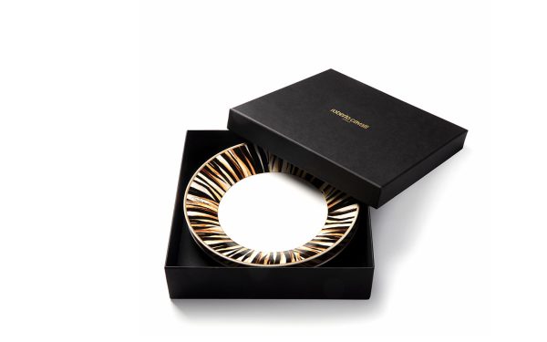 Дълбока чиния 22 см Ray of Gold Roberto Cavalli Home Luxury Tableware - Stolbg.com