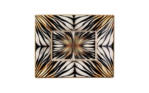 Поднос за дребни предмети Ray of Gold Roberto Cavalli Home Luxury Tableware - 1 - Stolbg.com