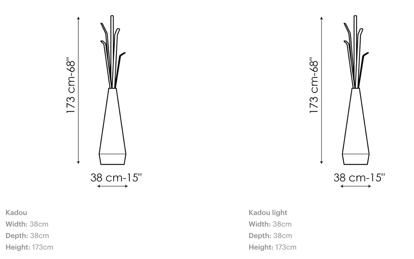 Закачалка за дрехи KADOU Bonaldo - 4 - Stolbg.com