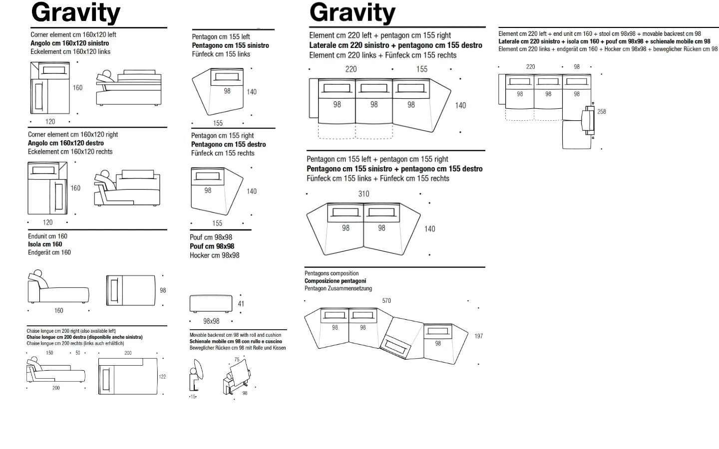 Диван GRAVITY Flexteam - 24 - Stolbg.com
