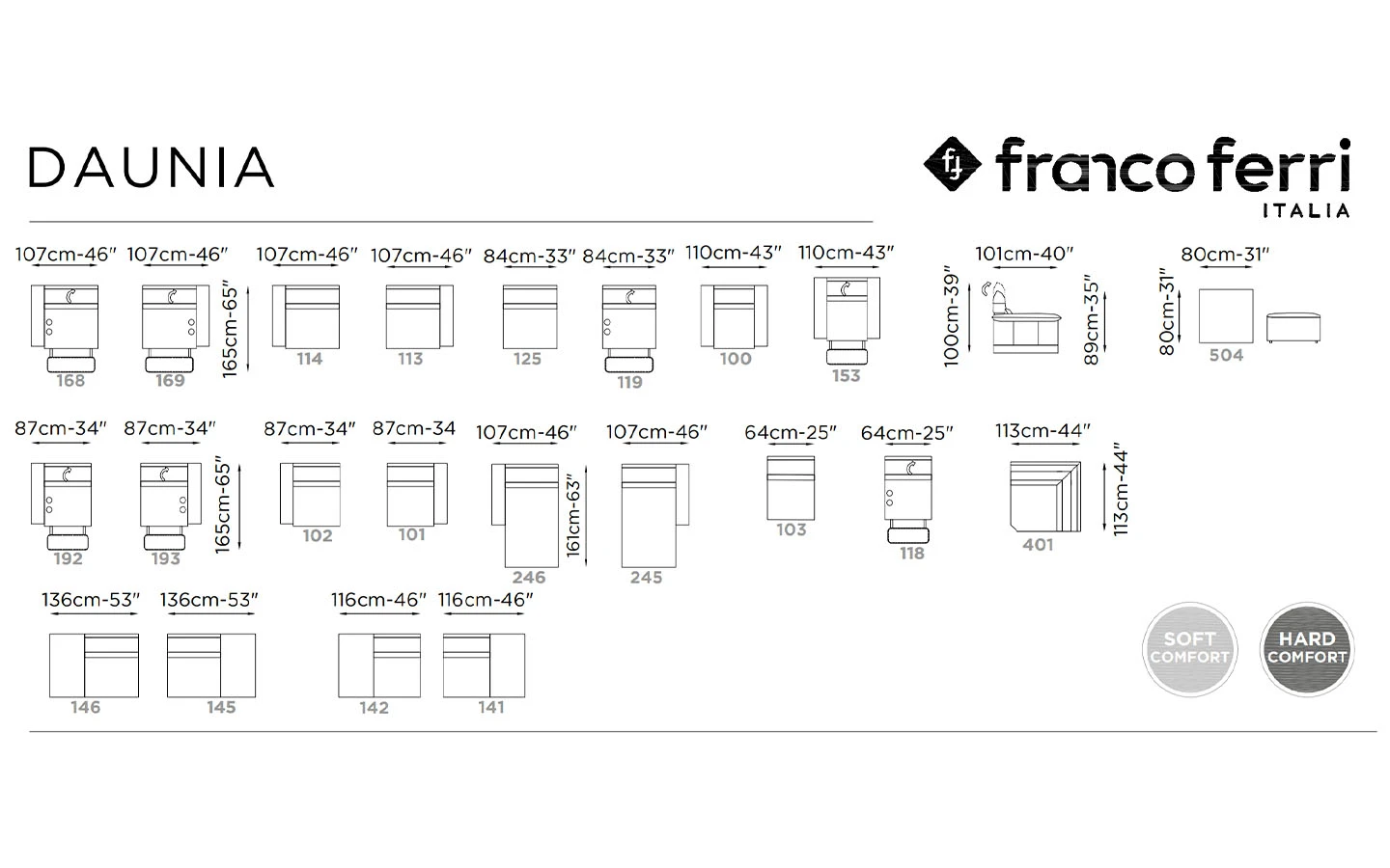 Диван DAUNIA Franco Ferri - 9 - Stolbg.com