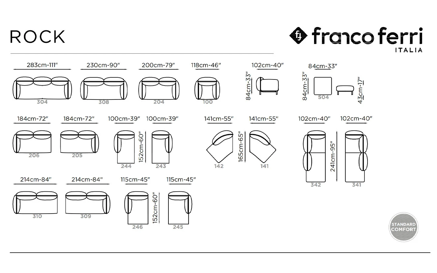 Диван ROCK Franco Ferri - 10 - Stolbg.com