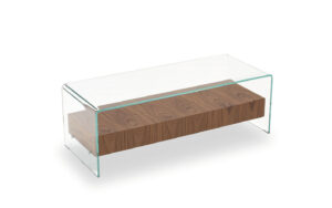 Ниска маса BRIDGE WITH DRAWER AND SHELF Sovet - 1 - Stolbg.com