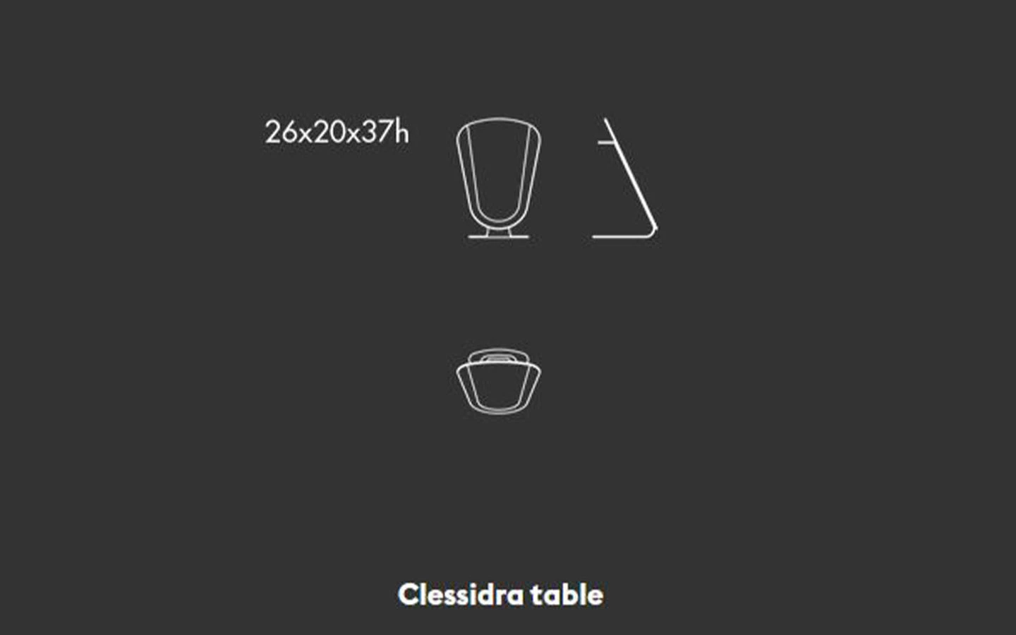 Огледало CLESSIDRA TABLE Sovet - 4 - Stolbg.com