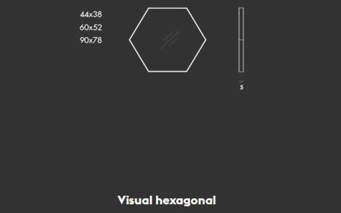 Огледало VISUAL HEXAGONAL Sovet - 7 - Stolbg.com