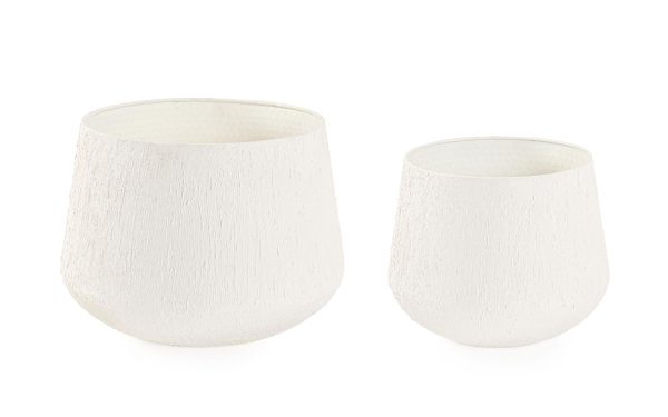 Сет от 2 кашпи KENAR ROUND Bizzotto - 1 - Stolbg.com