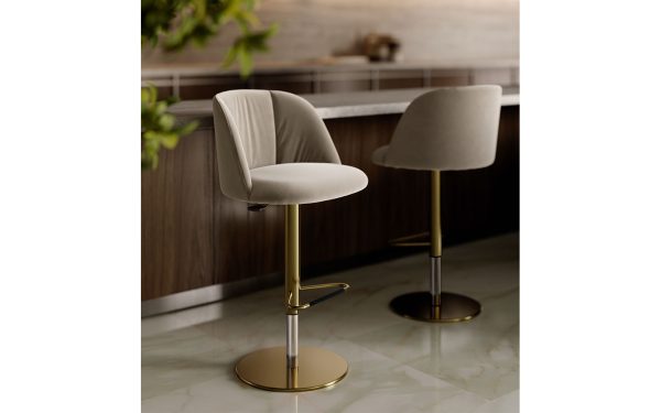 Бар стол AGATHA SWIVEL Bontempi - 1 - Stolbg.com