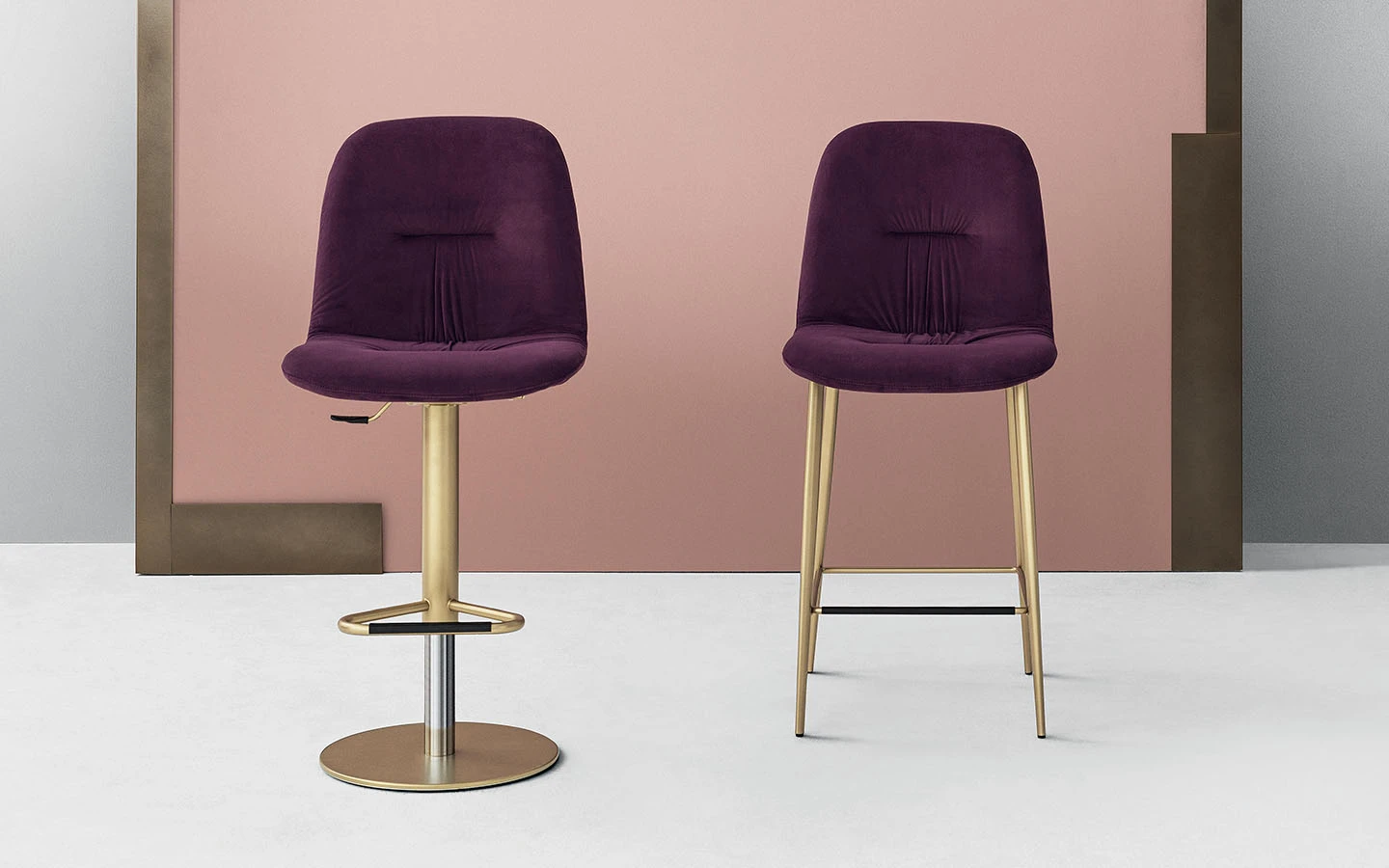 Бар стол CHANTAL SWIVEL Bontempi - 3 - Stolbg.com