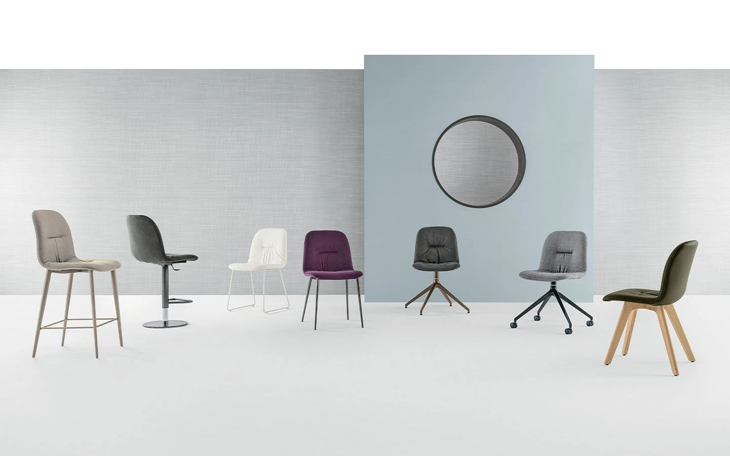 Бар стол CHANTAL SWIVEL Bontempi - 4 - Stolbg.com