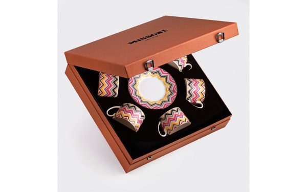 Подаръчен комплект за чай Marrakech, Сет от 12 части Missoni Home - 1 - Stolbg.com