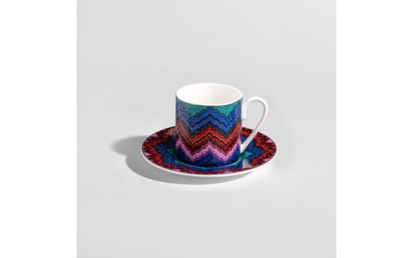 Чаша за кафе с чинийка Starlight Missoni Home - 1 - Stolbg.com
