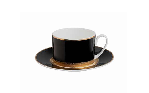 Подаръчен комплект за чай Python Black, Сет от 12 части Roberto Cavalli Home Luxury Tableware - 2 - Stolbg.com