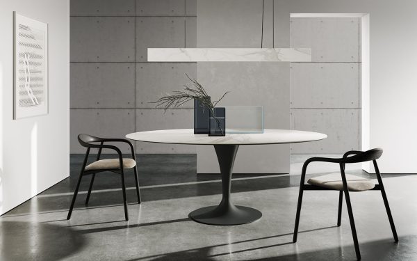 Маса FLÛTE ELLIPTICAL Sovet - 1 - Stolbg.com