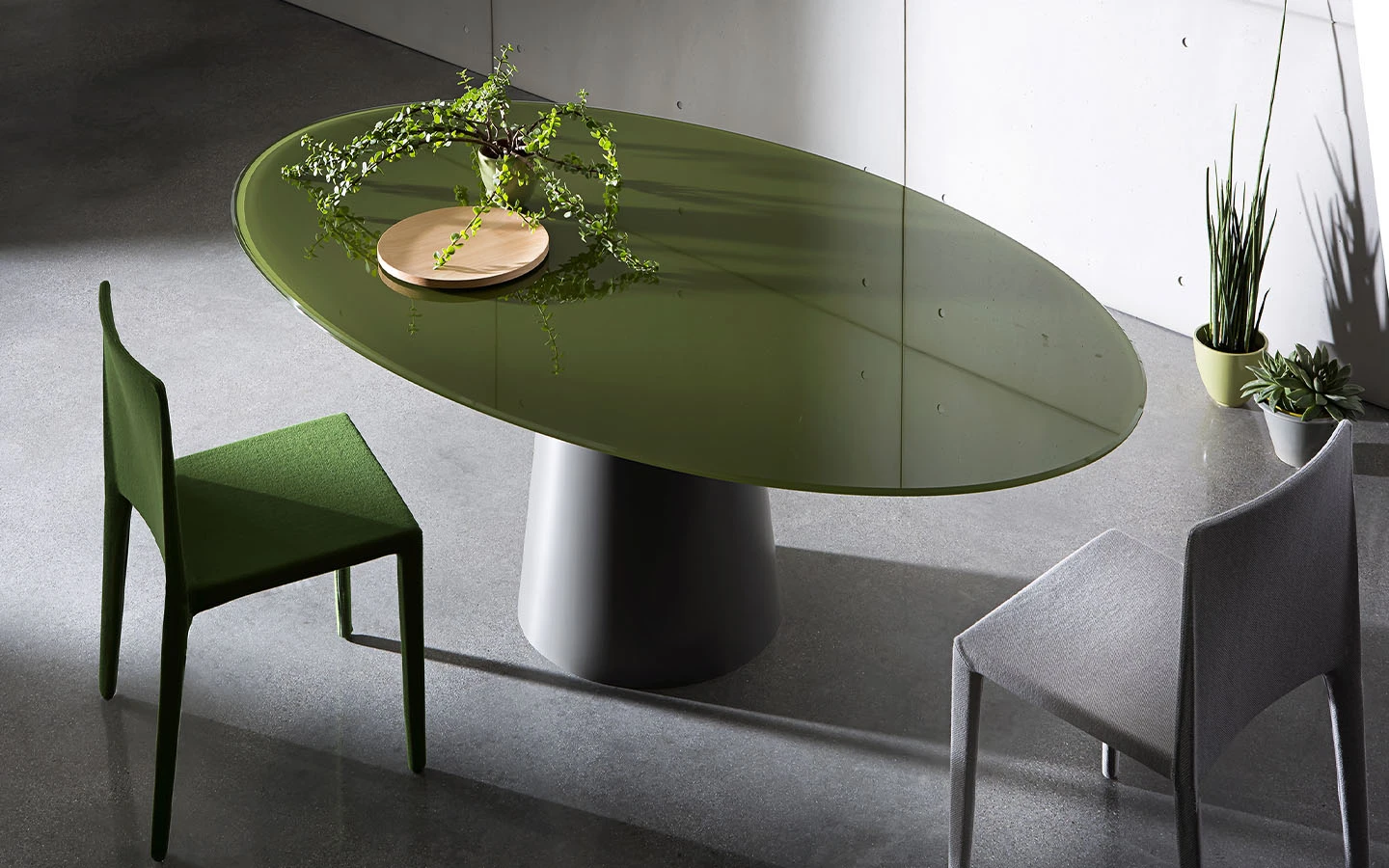 Маса TOTEM ELLIPTICAL Sovet - 1 - Stolbg.com