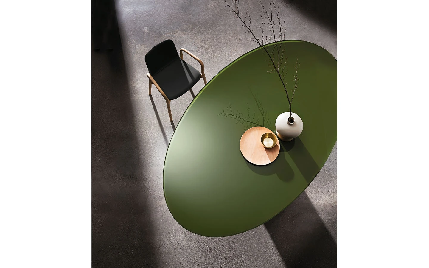 Маса TOTEM ELLIPTICAL Sovet - 3 - Stolbg.com