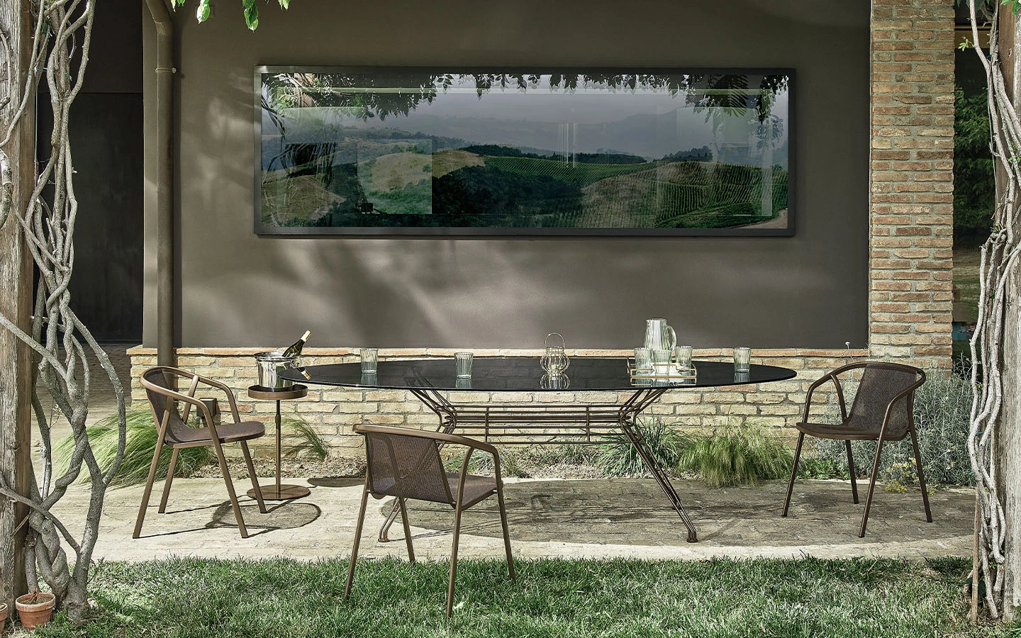 Градински стол INES Bontempi - 10 - Stolbg.com